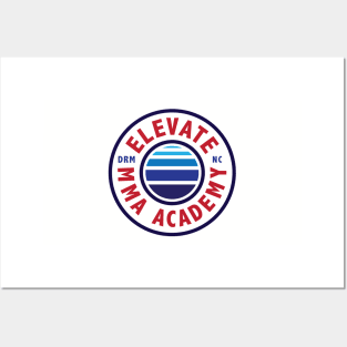 Elevate MMA Academy Circle Logo Posters and Art